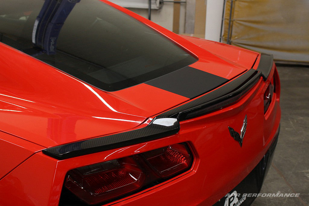 Carbon Fiber Rear Spoiler Delete - Chevrolet C7 Corvette