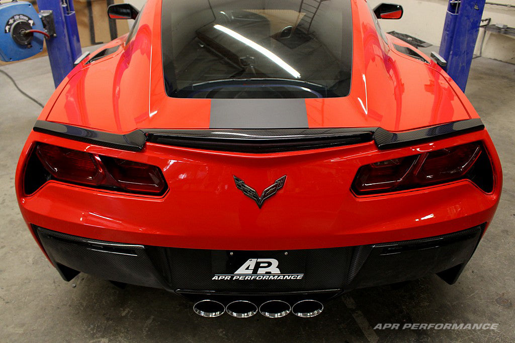 Carbon Fiber Rear Spoiler Delete - Chevrolet C7 Corvette