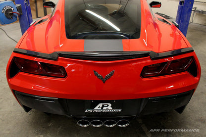 Carbon Fiber Rear Spoiler Delete - Chevrolet C7 Corvette
