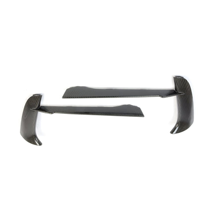 Carbon Fiber Front Bumper Side Bezels-Chevrolet C8 Corvette
