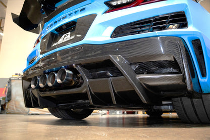 Carbon Fiber Rear Diffuser - Chevrolet C8 Corvette Z06/ZR1