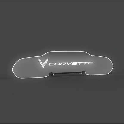WindRestrictor® C8 Coupe Rear Add On Glow Plate image 42