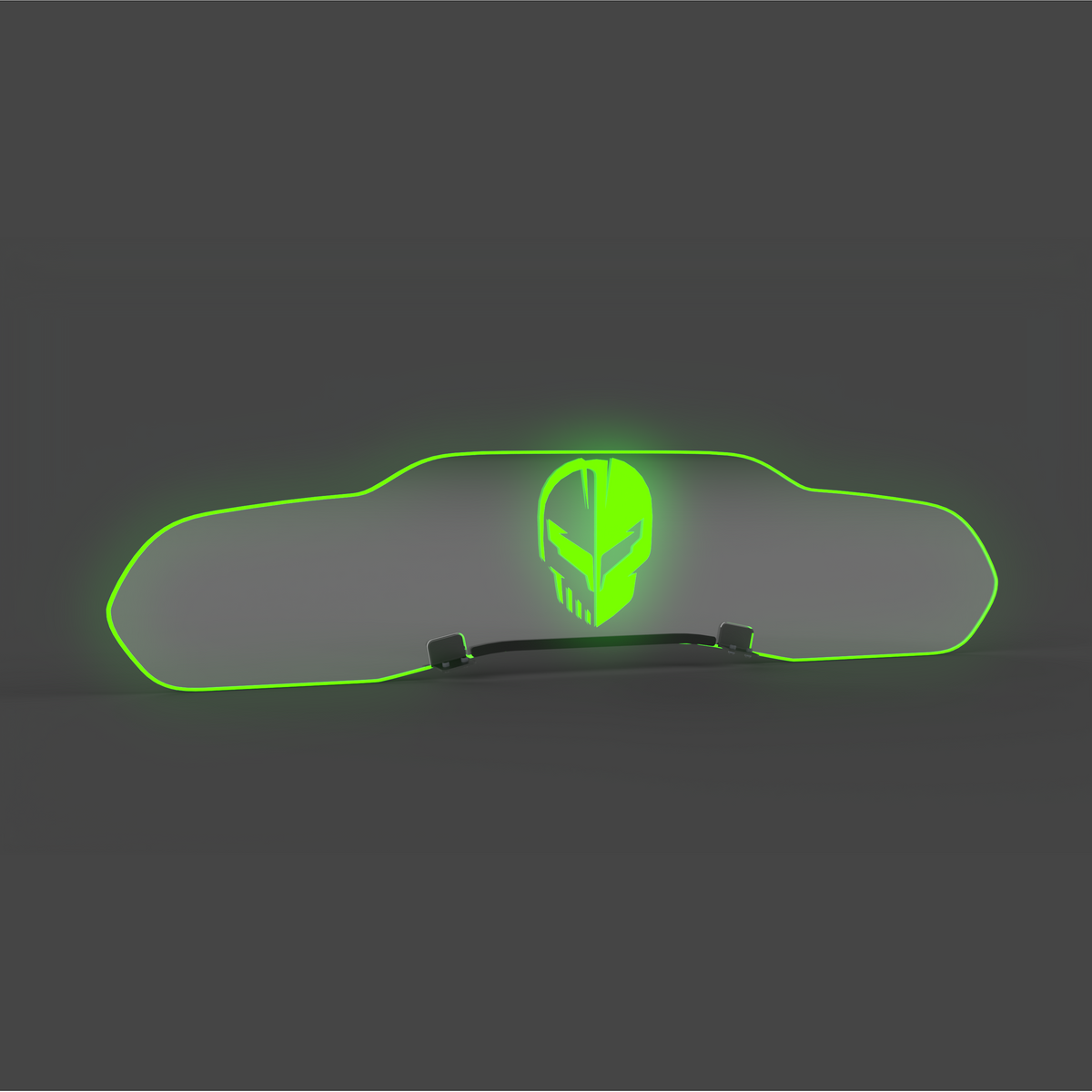 WindRestrictor® C8 Coupe Rear Add On Glow Plate image 16
