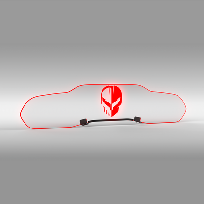 WindRestrictor® C8 Coupe Rear Add On Glow Plate image 19