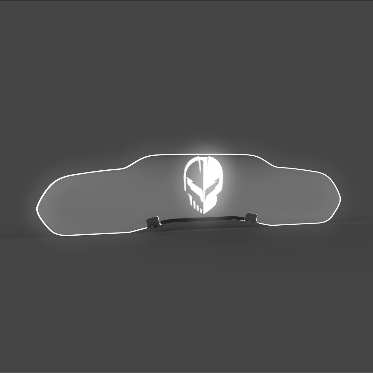 WindRestrictor® C8 Coupe Rear Add On Glow Plate image 17