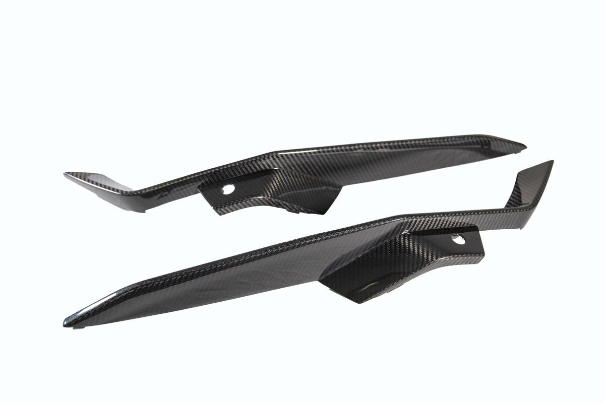 Carbon Fiber Front Bumper Grille Inserts - Chevrolet C8 Corvette Z06, ERay, ZR1, Grand Sport