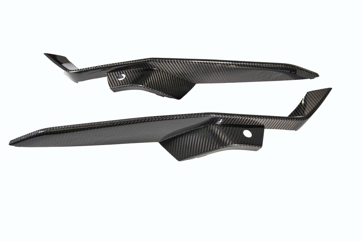 Carbon Fiber Front Bumper Grille Inserts - Chevrolet C8 Corvette Z06, ERay, ZR1, Grand Sport