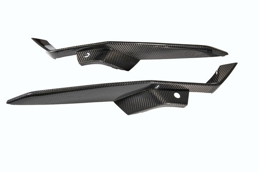 Carbon Fiber Front Bumper Grille Inserts - Chevrolet C8 Corvette Z06, ERay, ZR1, Grand Sport
