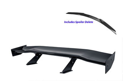 GTC-500 Carbon Fiber Adjustable Wing - Chevrolet C8 Corvette Z06/E-Ray/Grand sport/Zr1