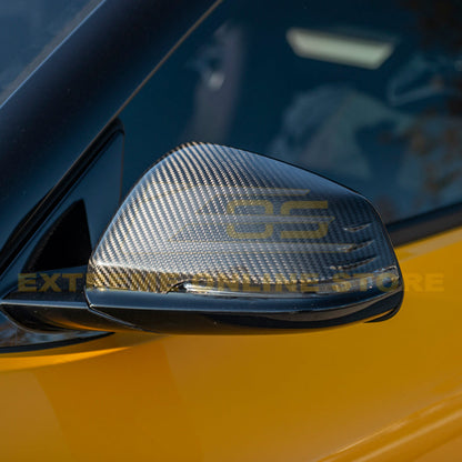 2020-Up Toyota Supra Carbon Fiber Mirror Covers image 4