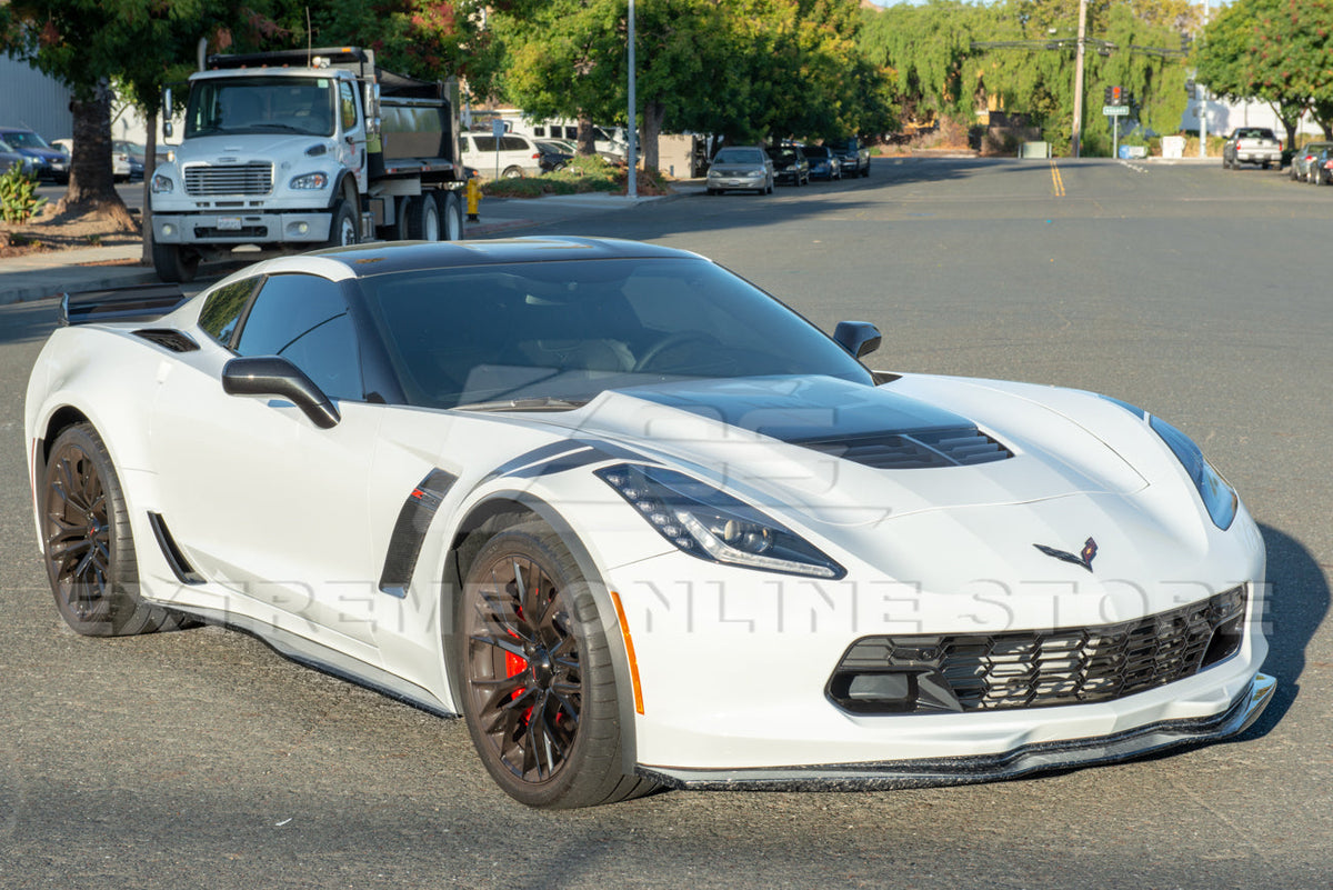 Corvette C7 Z06 Conversion Side Skirts Rocker Panels image 35