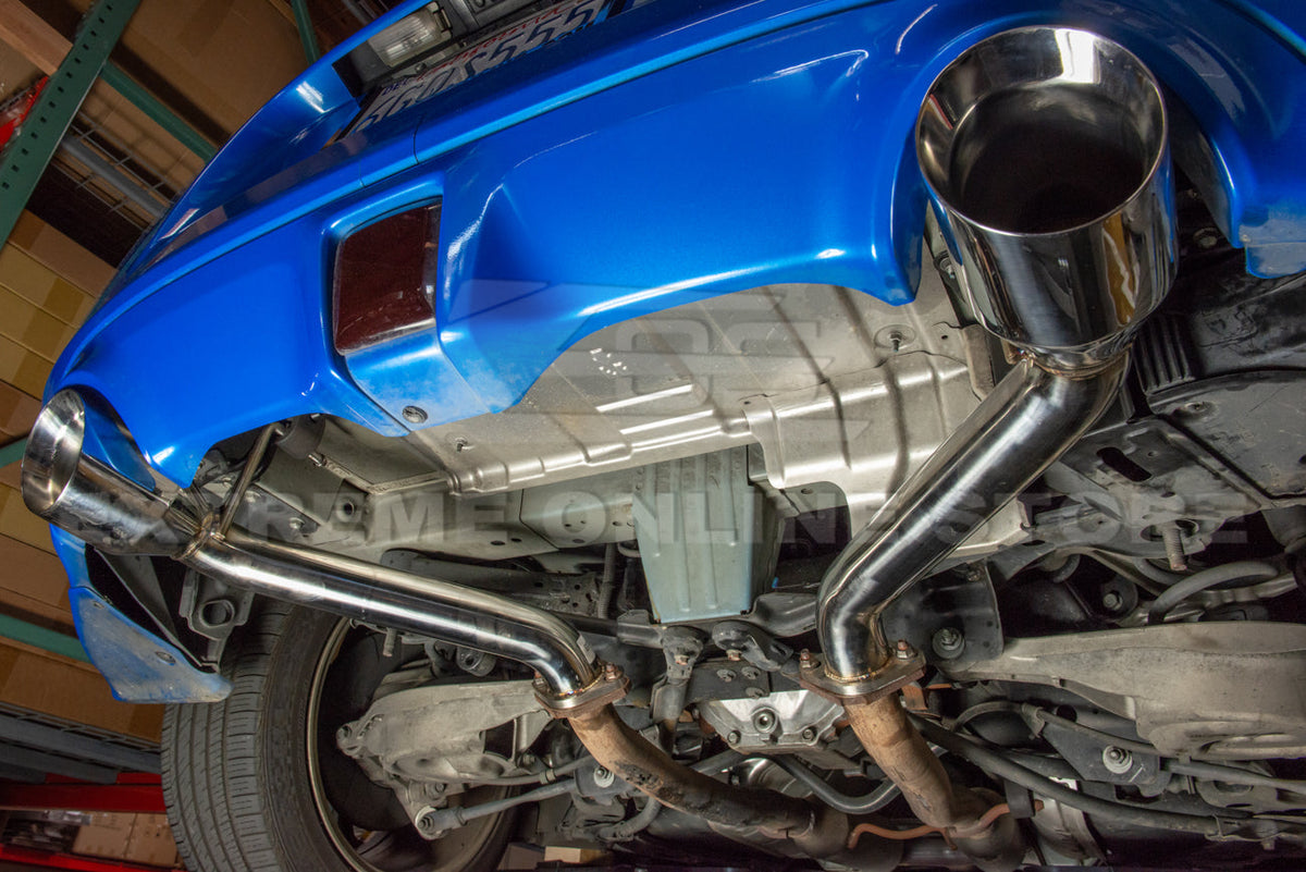 Nissan 370Z | Infiniti Q60 | G37 Coupe Axle Back 4.5 Dual Tips Exhaust image 20