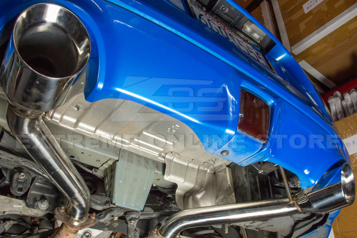 Nissan 370Z | Infiniti Q60 | G37 Coupe Axle Back 4.5 Dual Tips Exhaust image 18