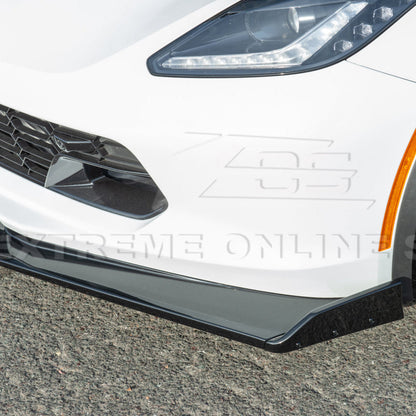 Corvette C7 Stage 2.5 ZR1 Conversion Extended Front Splitter image 8