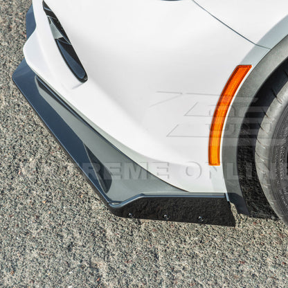Corvette C7 Stage 2.5 ZR1 Conversion Extended Front Splitter image 10