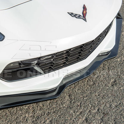 Corvette C7 Stage 2.5 ZR1 Conversion Extended Front Splitter image 11