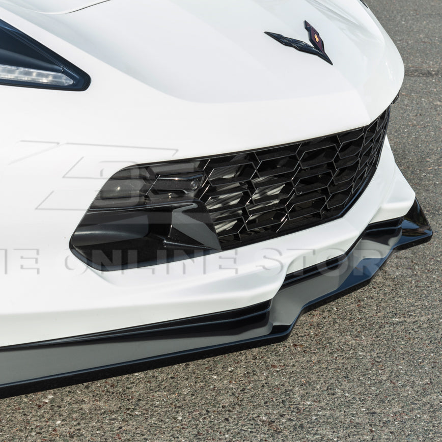 Corvette C7 Stage 2.5 ZR1 Conversion Extended Front Splitter image 9