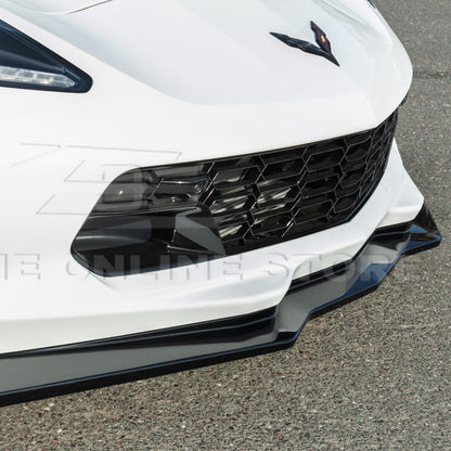 Corvette C7 Stage 2.5 ZR1 Conversion Extended Front Splitter image 9
