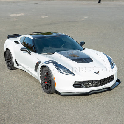 Corvette C7 Stage 2.5 ZR1 Conversion Extended Front Splitter image 4