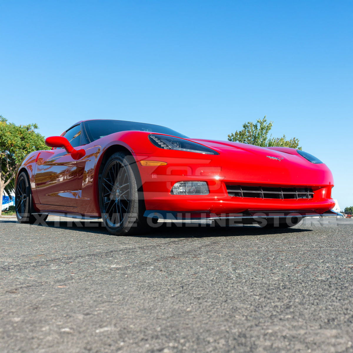 Corvette C6 Base | ZR1 Conversion Side Skirts Rocker Panels image 7