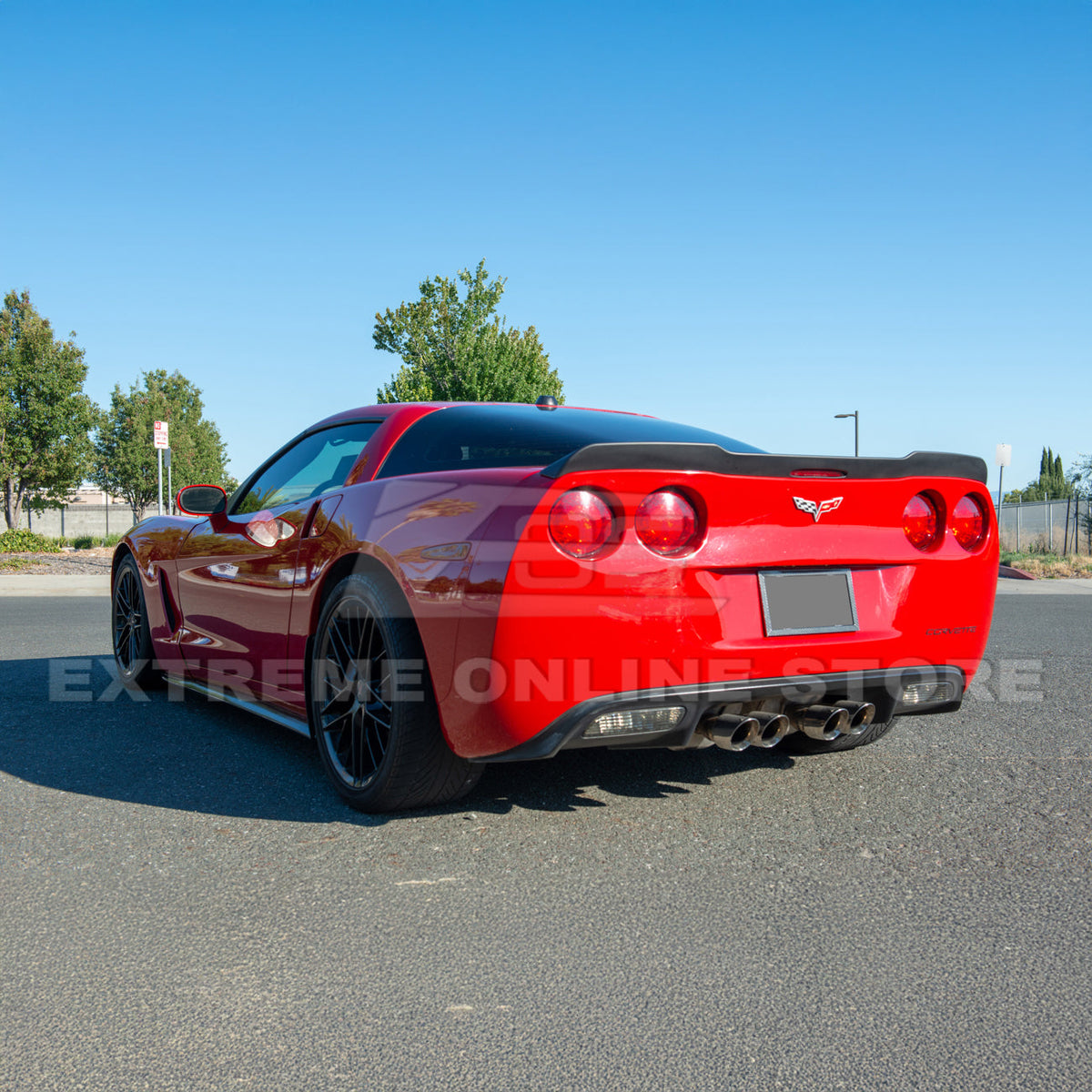 Corvette C6 Base Model Aerodynamic Body Kit | ZR1 Extended Package image 9