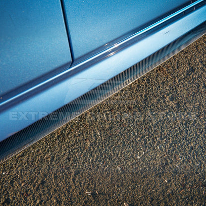 2012-18 BMW F30 31 M-Sport Extended Carbon Fiber Side Skirts image 6