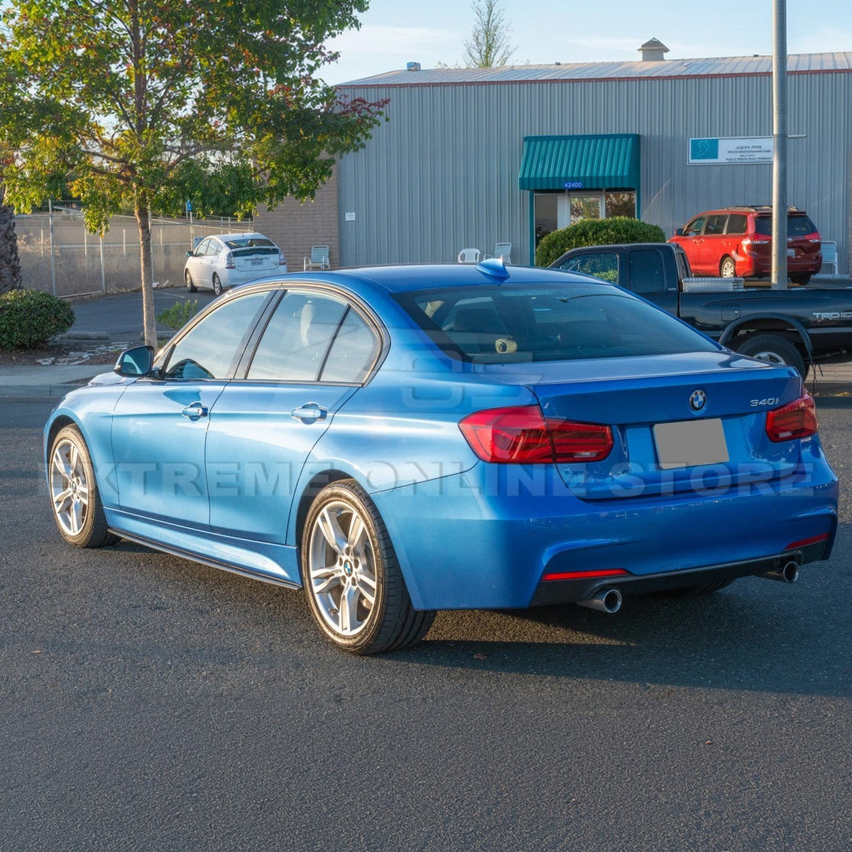 2012-18 BMW F30 31 M-Sport Extended Carbon Fiber Side Skirts image 4