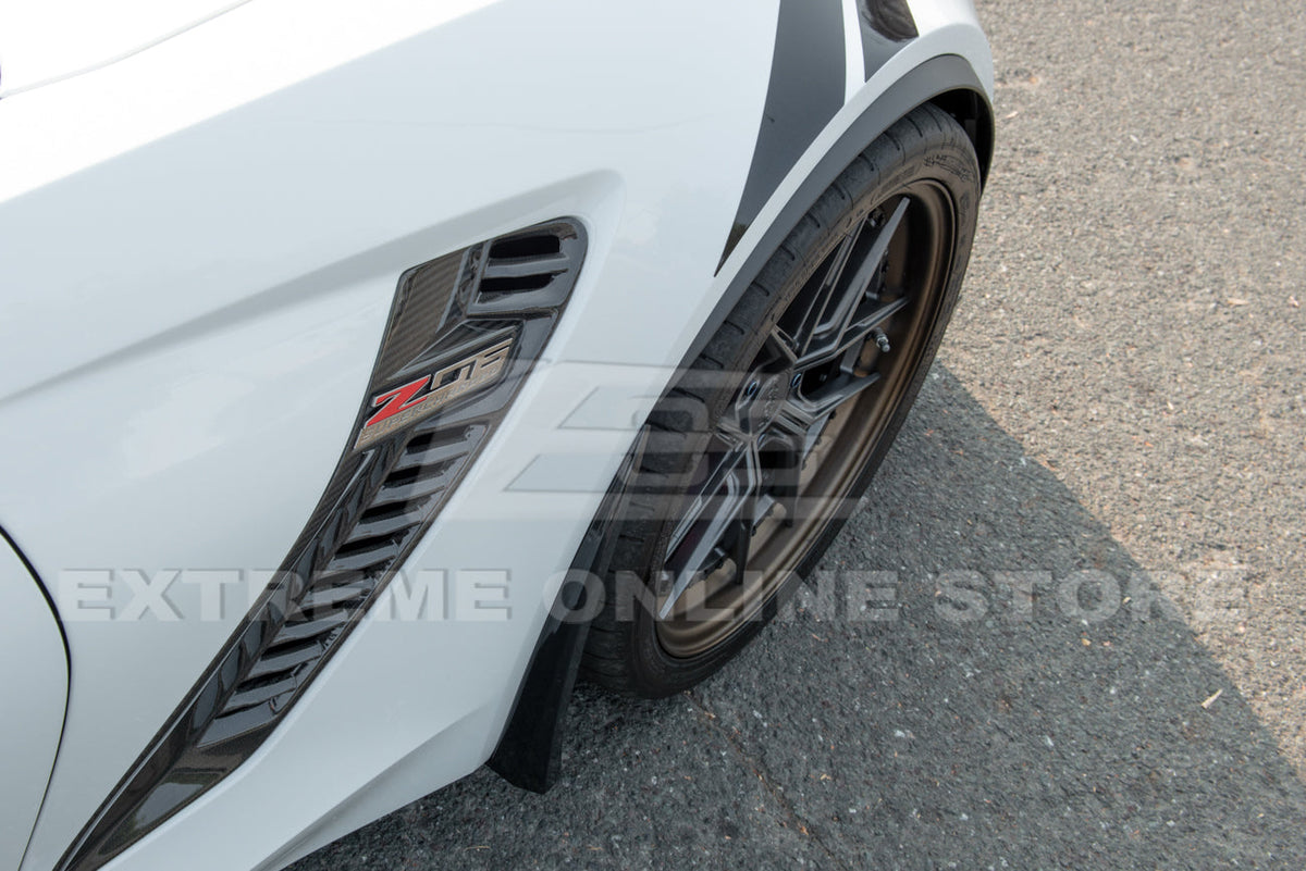 Chevrolet Corvette C7 Extended Front Splash Guards image 17
