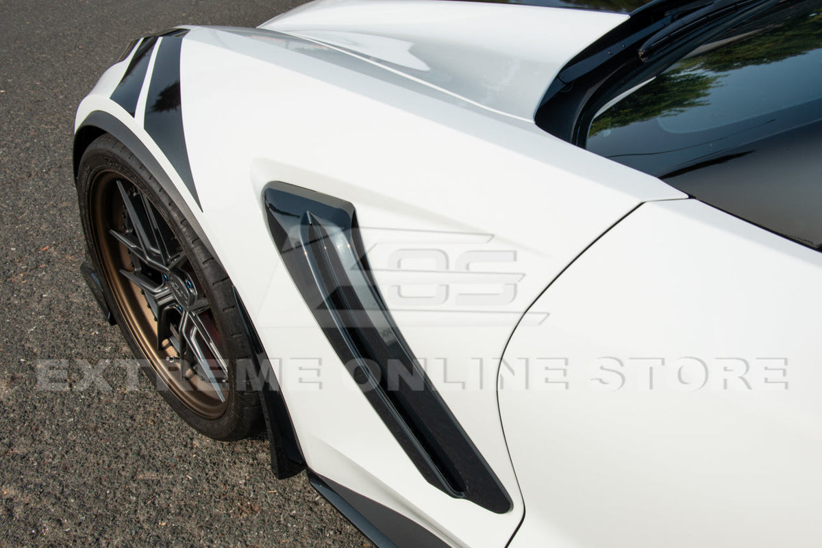 Chevrolet Corvette C7 Extended Front Splash Guards image 4