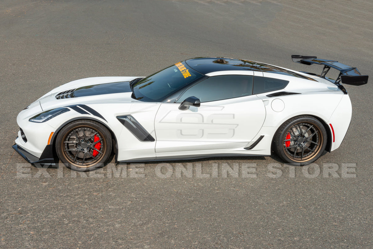 Chevrolet Corvette C7 Extended Front Splash Guards image 10