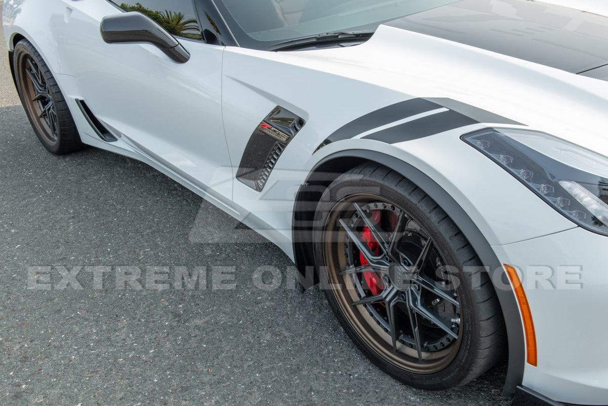 Chevrolet Corvette C7 Extended Front Splash Guards image 18