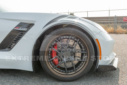 Chevrolet Corvette C7 Extended Front Splash Guards image 7