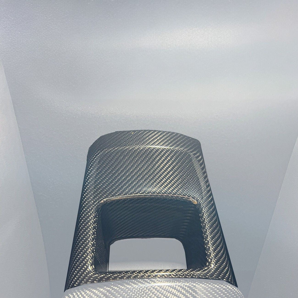2020-Up Toyota GR Supra Carbon Fiber JDM Factory Style Rear Center Storage Compartment Cover image 12