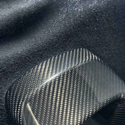 2020-Up Toyota GR Supra Carbon Fiber JDM Factory Style Rear Center Storage Compartment Cover image 13