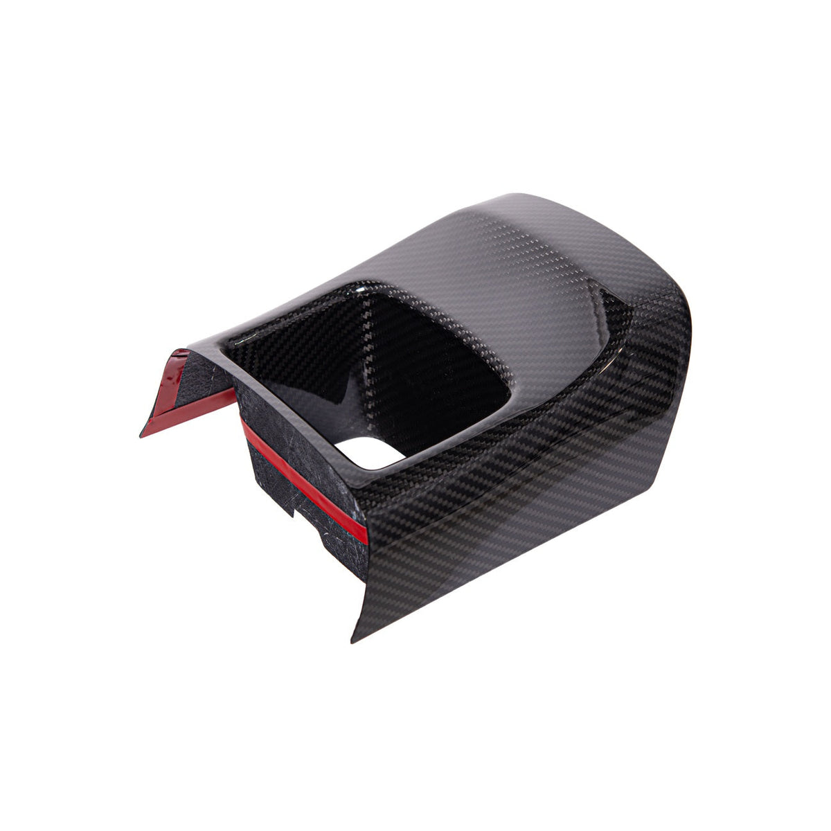 2020-Up Toyota GR Supra Carbon Fiber JDM Factory Style Rear Center Storage Compartment Cover image 1