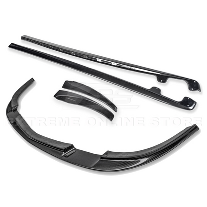 Corvette C6 Grand Sport / Z06 Front Splitter Lip Side Skirts Rocker Panels image 69