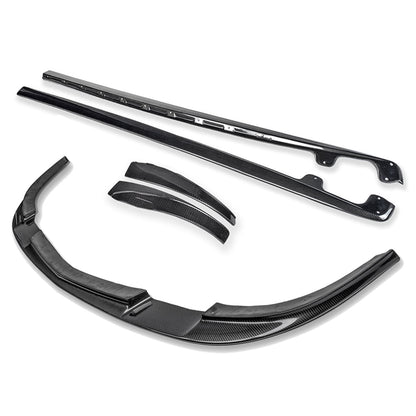 Corvette C6 Grand Sport / Z06 Front Splitter Lip Side Skirts Rocker Panels image 1