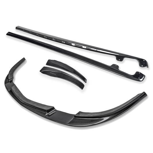 Corvette C6 Grand Sport / Z06 Front Splitter Lip Side Skirts Rocker Panels image 1