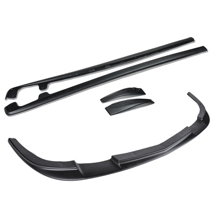 Corvette C6 Grand Sport / Z06 Front Splitter Lip Side Skirts Rocker Panels image 3