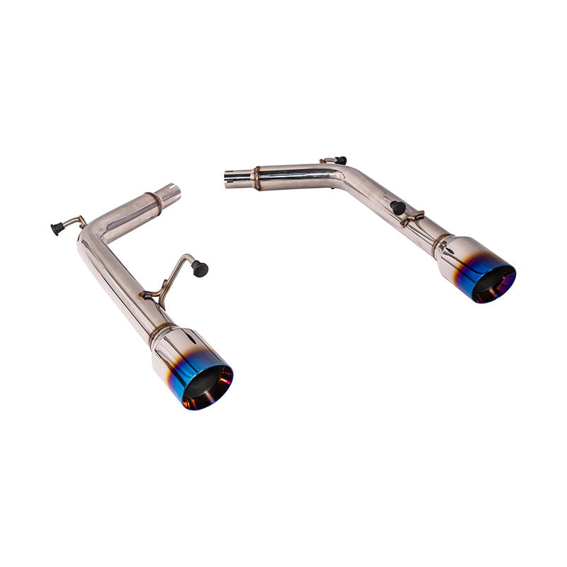 2007-2014 Infiniti G35 G37 Sedan Muffler Delete Axle Back Dual Burnt Tips Exhaust image 12