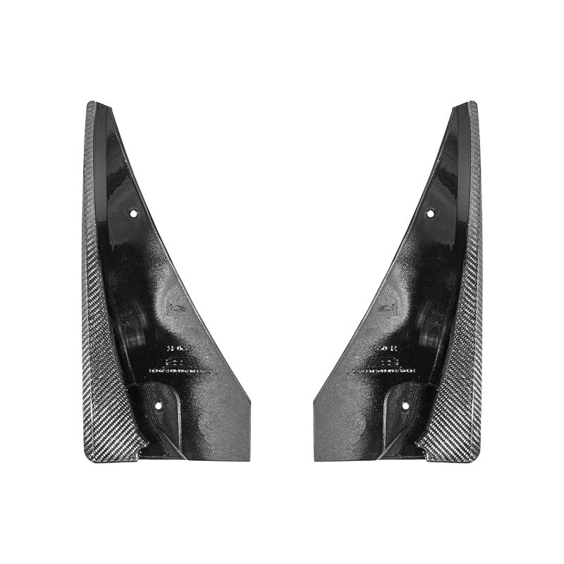 2016-19 Cadillac CTS-V DRY CARBON FIBER Front Mud Flaps Splash Guard image 2