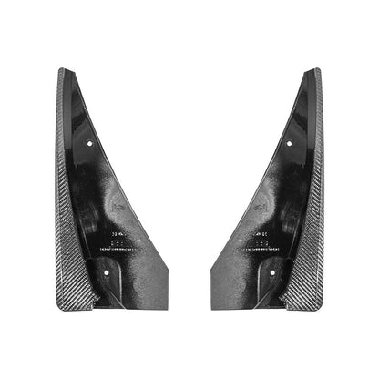 2016-19 Cadillac CTS-V DRY CARBON FIBER Front Mud Flaps Splash Guard image 2