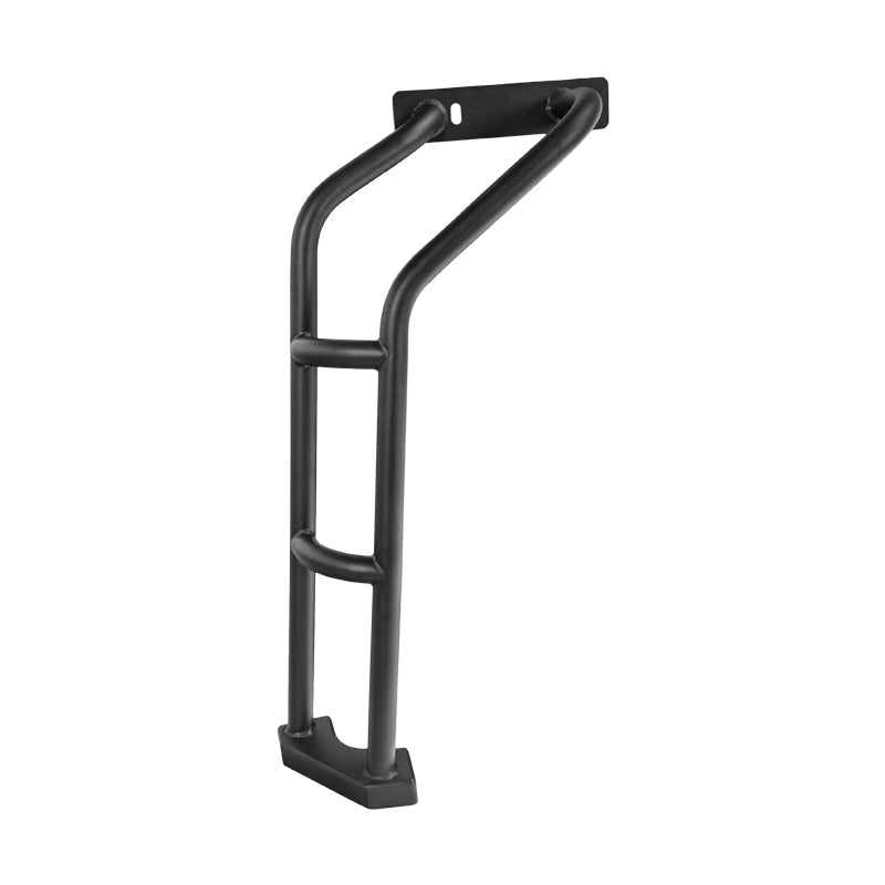 2018-Up Jeep Wrangler JL Carbon Steel Black Roof Rack Side Access Ladder image 2
