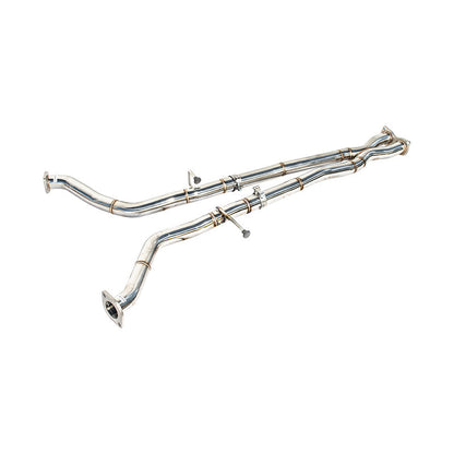 2005-06 Pontiac GTO | T-304 Straight-Through Mid Pipe X Cross Exhaust System image 2