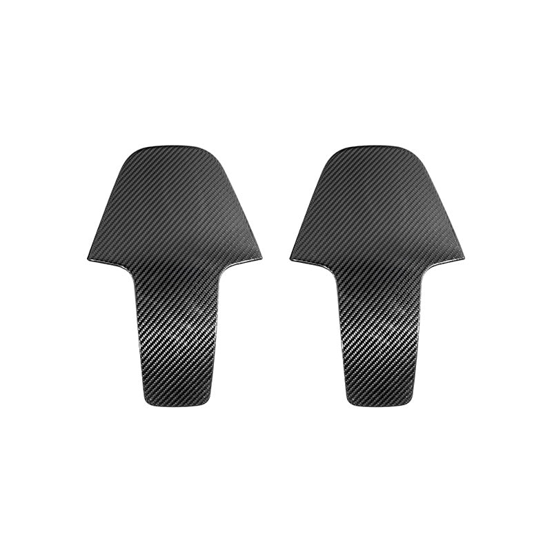 BMW G87 G80 G82 M2 M3 M4 S58 | Dry CARBON FIBER Tape-On Headrest Cover Pair image 2