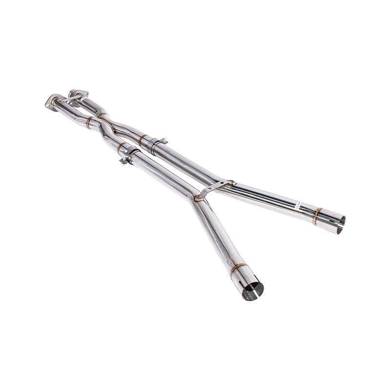 2005-08 Chevrolet Corvette C6 6.0L 6.2L T-304 Stainless Steel 2.5 In X Pipe image 1