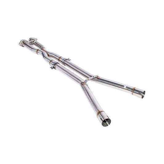 2005-08 Chevrolet Corvette C6 6.0L 6.2L T-304 Stainless Steel 2.5 In X Pipe image 1