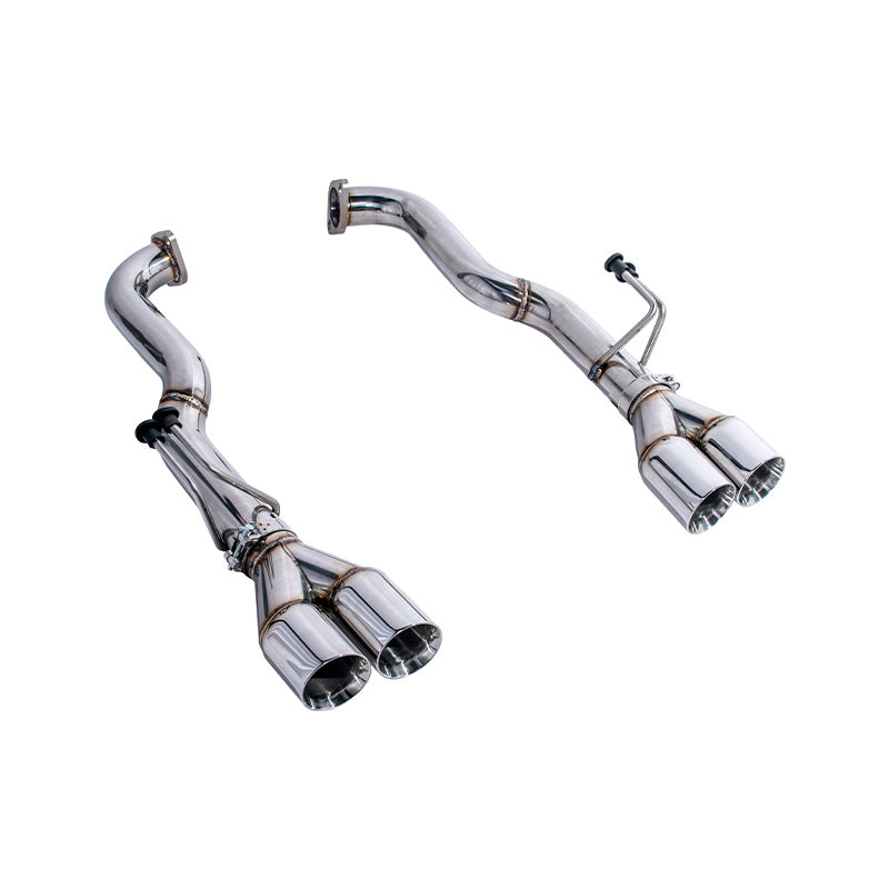 2008-2009 Pontiac G8 T-304 Muffler Delete Quad Tips Axle Back Exhaust image 1