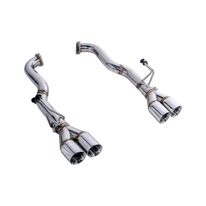 2008-2009 Pontiac G8 T-304 Muffler Delete Quad Tips Axle Back Exhaust image 1