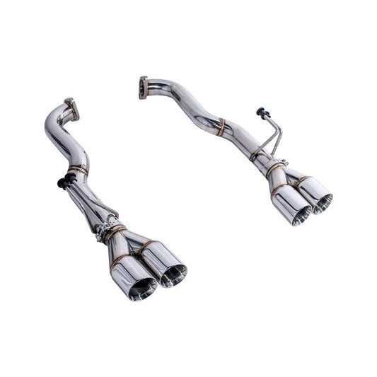 2008-2009 Pontiac G8 T-304 Muffler Delete Quad Tips Axle Back Exhaust image 1